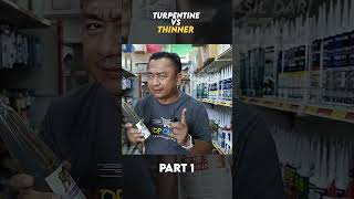 Turpentine Vs Thinner | Mana Satu Yang Sesuai Untuk Cat Minyak? Part 1/3