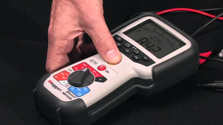 MIT400 Series Insulation Resistance Tester - Getting Started