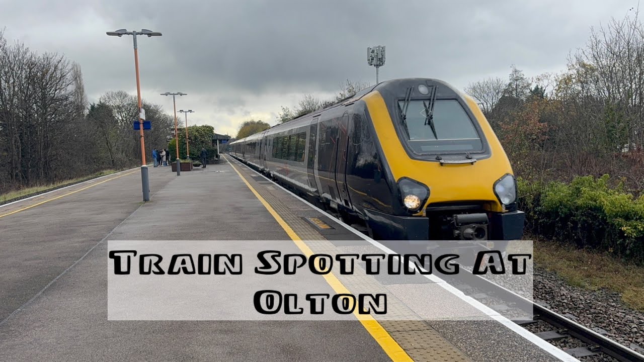 Наблюдение за поездами в Олтоне