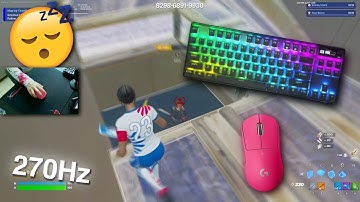 Razer Huntsman Mini ASMR 😴Piece Control 1v1🏆 270 FPS Satisfying Keyboard Sounds