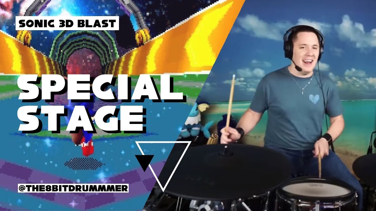 @The8BitDrummer / Special Stage (Sonic 3D Blast) / Blind Cover