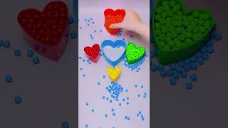 rainbow color ASMR video #asmr #satisfying #stressrelief #toys #relaxingasmr#shorts