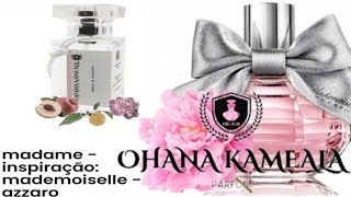 RESENHA DO PERFUME OHANA KAMEALA SIMILAR AO MADEMOISELLE AZZARO