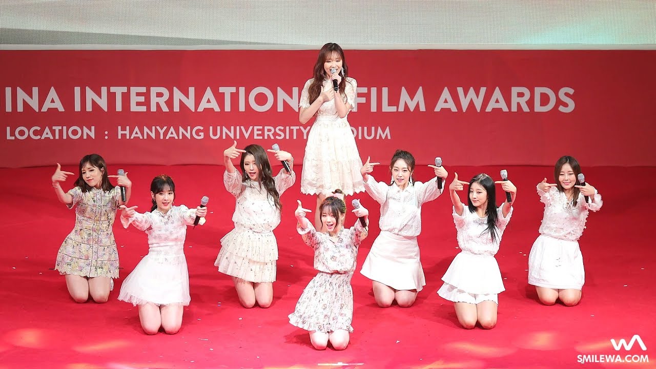 170916 러블리즈 (Lovelyz) '지금, 우리' take #2 4K 직캠 @한중국제영화제 축하공연 4K Fancam by -wA-