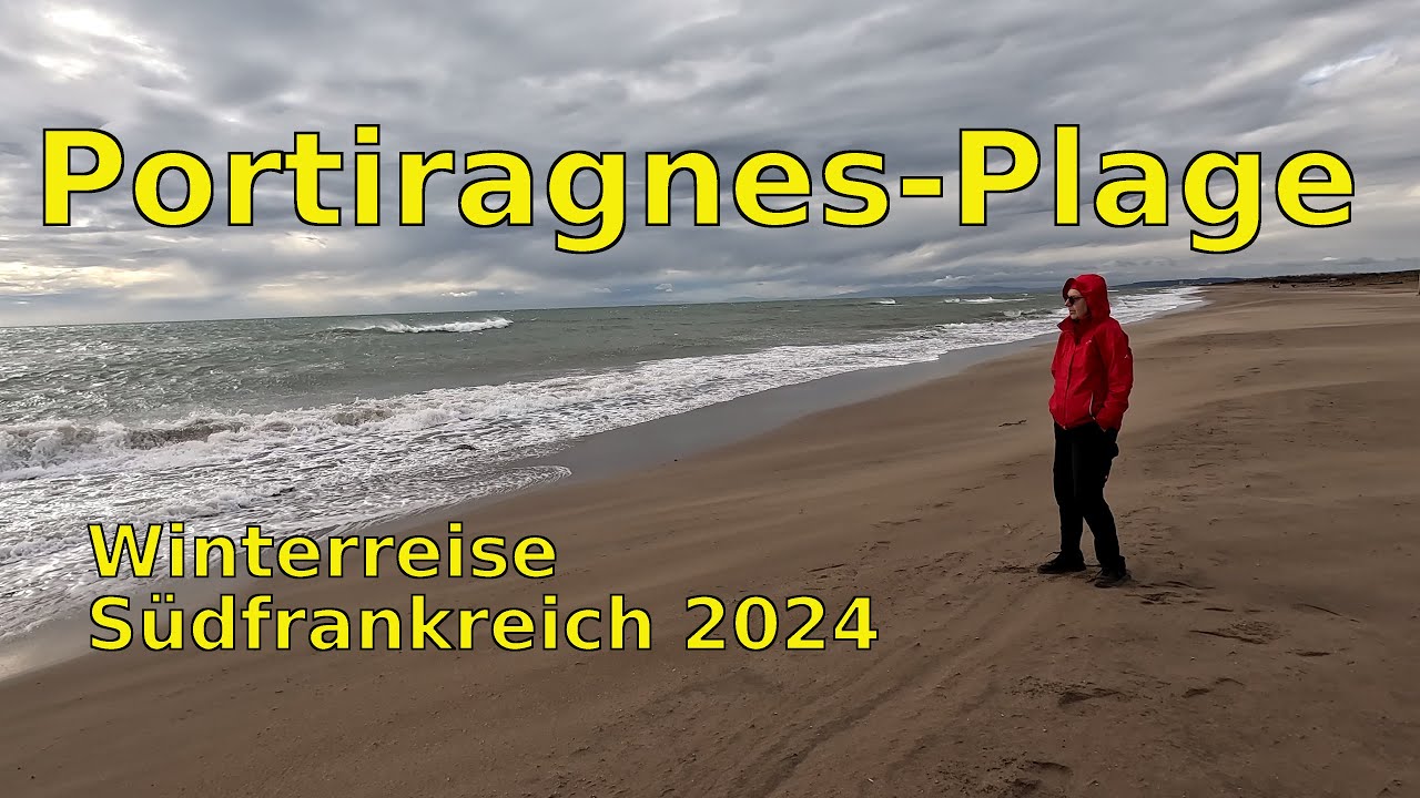 Stellplatz Portiragnes-Plage südlich von Béziers. Winerreise Südfrankreich 2024