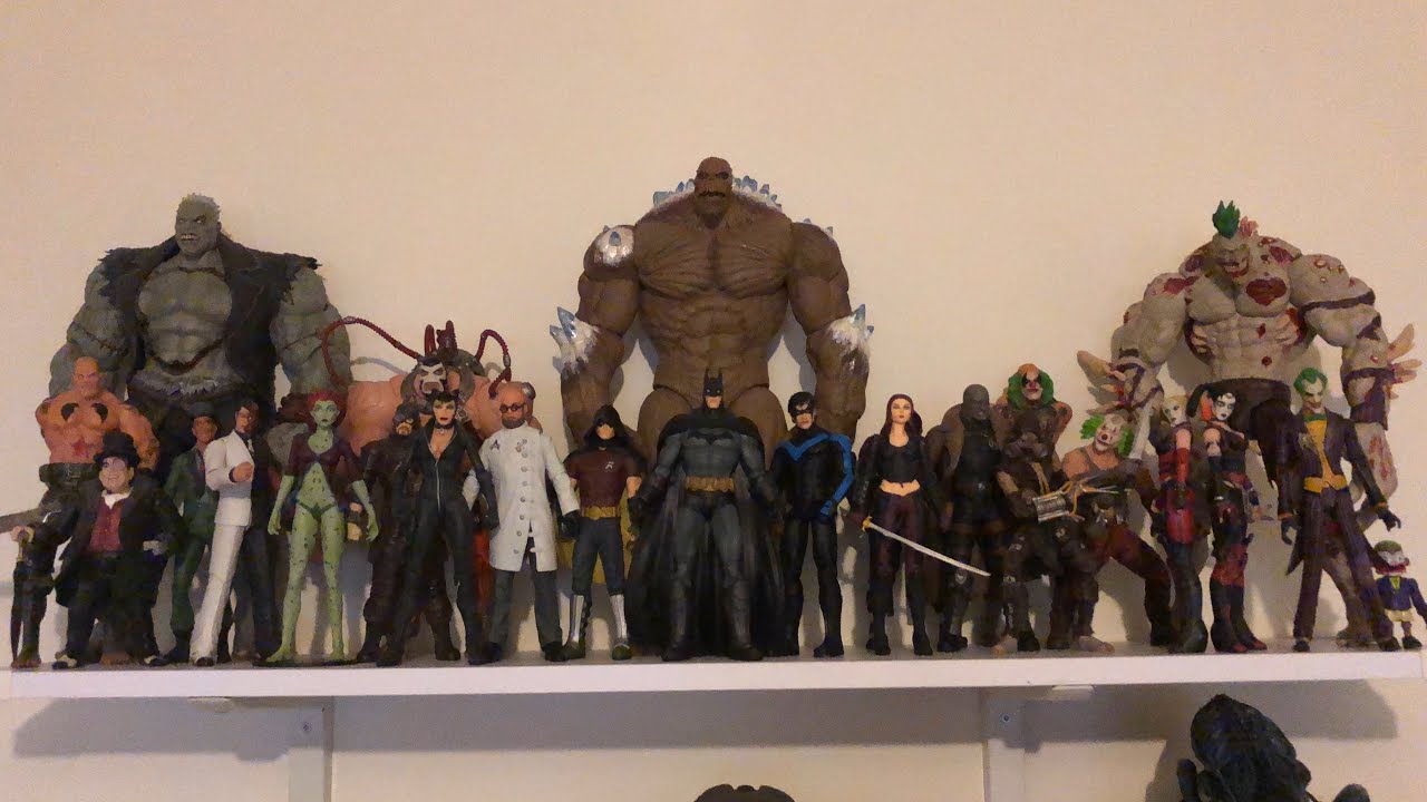 batman arkham figure collection