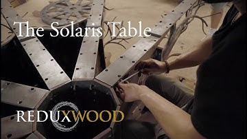 Reduxwood - The Solaris Table Part 5 Assembling the Steel Base to See if it Fits