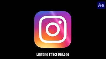 Lighting Effect On Logo By Adobe After Effect cc Light Sweep