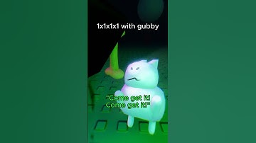 1x1x1x1 giving treats to gubby forsaken animation meme #forsaken #roblox #1x1x1x1 #gubby