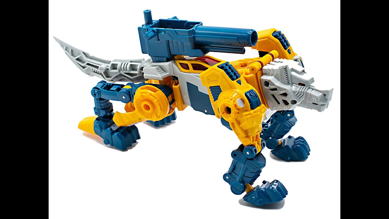 Конструктор BEST KING. METAL. ROBOT FORCE №14. BKMRF14. Трансформер. Робот - боевой волк