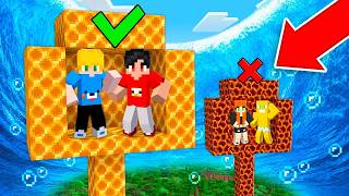 Sobrevivemos Contra os Desastres Naturais no Minecraft!