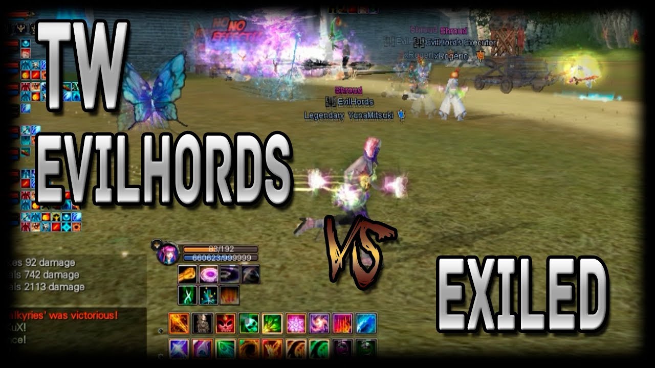 PWI- Perfect World TW EvilHords vs EXILED 16/09/2017