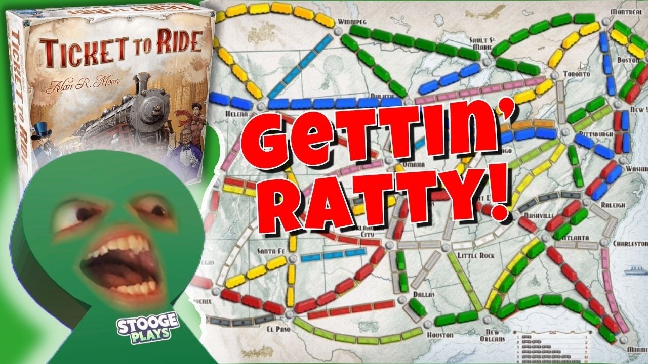 Ticket to Ride - Rat Mode 13.0: Textbook Ratting!