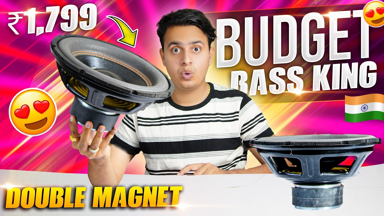 I Bought A High Bass 12" Inch Double Magnet Subwoofer Only At ₹1,799 Rupees | 12 Inch Subwoofer