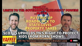 Putting Up Roadblocks to Tennessee State-wide Property Taxes / Limits to Gov's Emergency Powers...