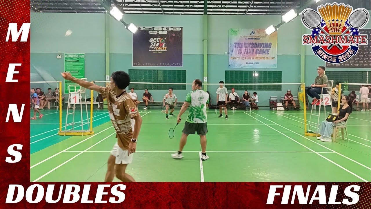 SMASHMATE BADMINTON OPEN 2025 (MENS DOUBLES FINALS) 15-NOV-2025 - YouTube