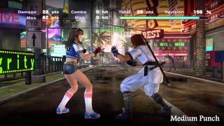 Dead Or Alive 4 Throws And Holds - Hitomi