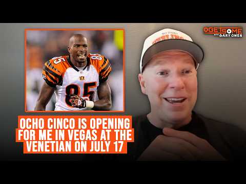 Ocho Cinco is opening for me in Las Vegas on July 17 at the Venetian