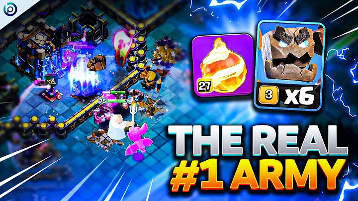 TH18 Fireball Meteor Golem Attack Strategy | Best TH18 3 Star Army