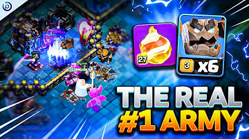 TH18 Fireball Meteor Golem Attack Strategy | Best TH18 3 Star Army