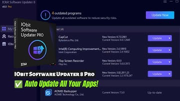 IObit Software Updater 8 Pro – Keep All Your Software Up-to-Date Automatically!