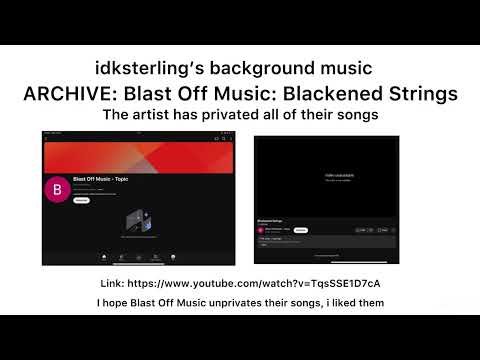 ARCHIVE Blast Off Music Blackened Strings Idksterling S Background Music 