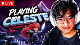 First Time Playing Celeste LIVE 😭 | This Game is HARD!