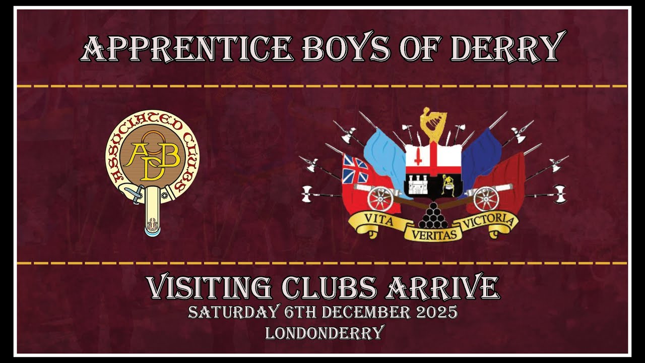 Visiting Clubs Arrive Before the annual ABOD Shutting of the Gates Parade 06/12/25