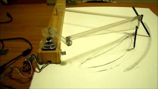 Linkage drawing machine