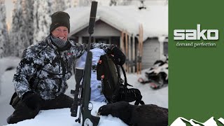 Majestic capercaillie hunt on skis at -30°C screenshot 2