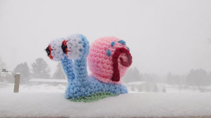 Learn to Crochet Gary the Snail with Amigurumi