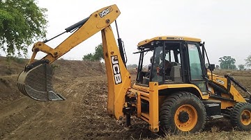 My New JCB 3DX ECO First Time working on field First working experience of New Model JCB 3DX Machine