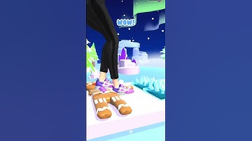 ASMR Tippy Toe Try Again |tippy toe3D  level 235 #Xshorts #tippytoe #satisfying#asmr