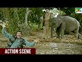 रामू हाथी ने बचाई ज्वाला की जान, कालू की मौत | Main Tera Dushman | Jackie Shroff, Jaya, Sridevi