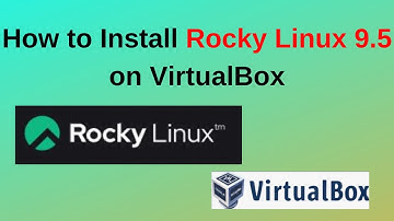 Rocky linux 9.5 Installation on virtualbox  – Beginner