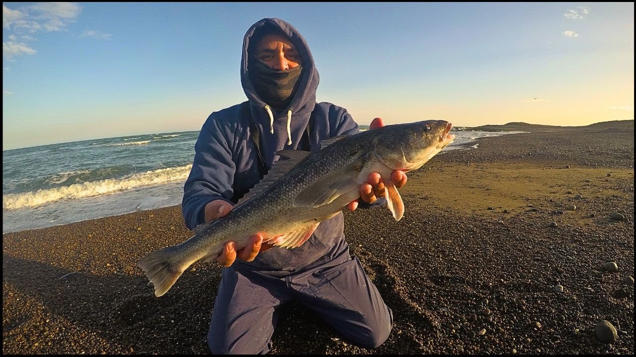 Una jornada de Pesca con el viejo - Probando aceite cebador - Patagonia Argentina - ***