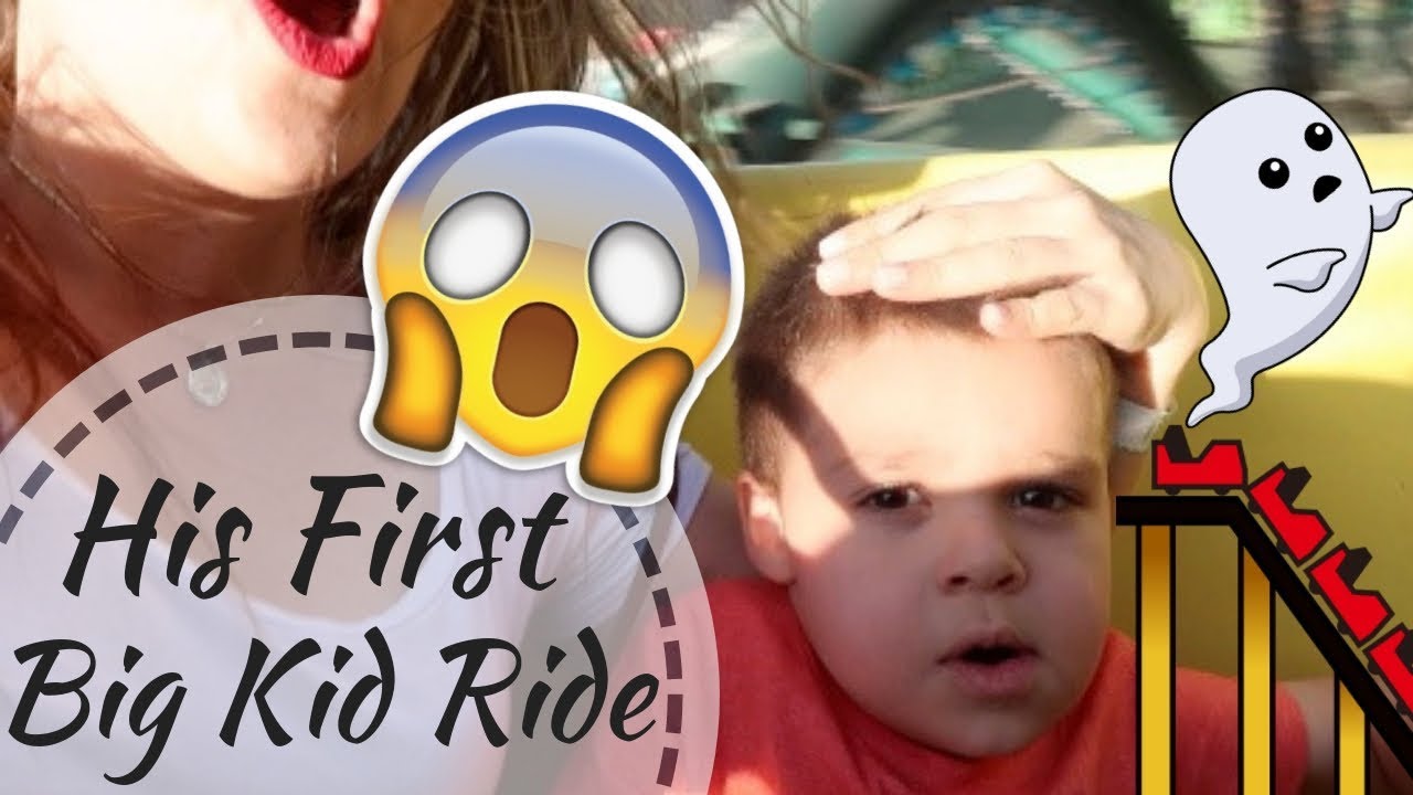 His First Big Kid Ride YouTube