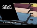 The new gewa strings bioa case  sustainable of course 
