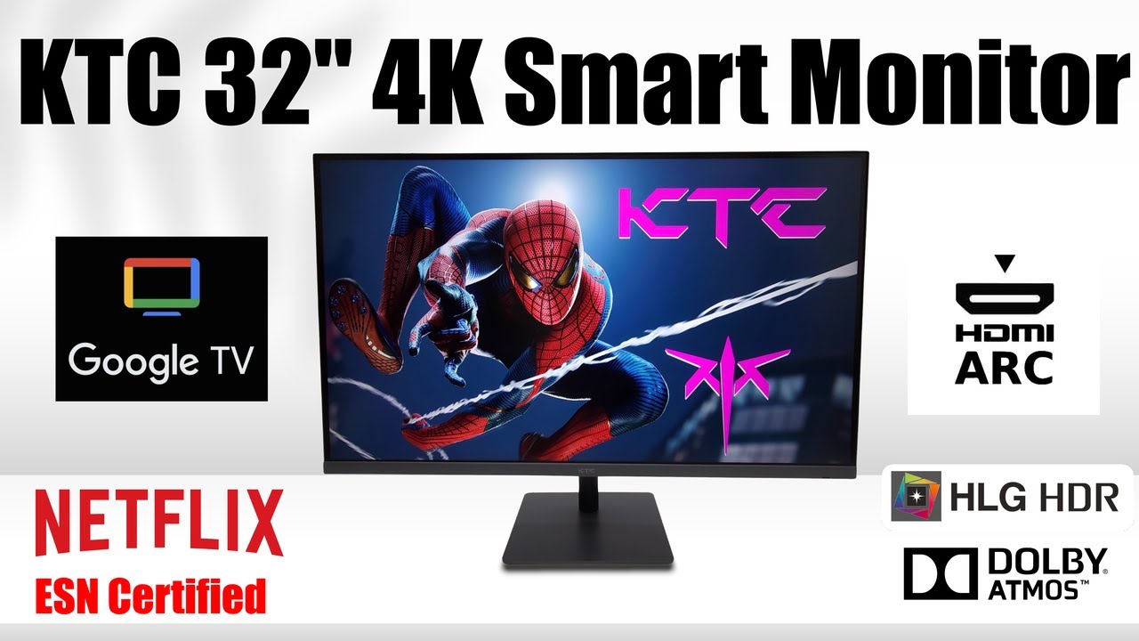 Top Tech Experts Agree This KTC 32 Inch 4K Google TV Monitor Is a