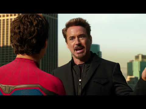 Iron Man takes away Spider-Man’s suit