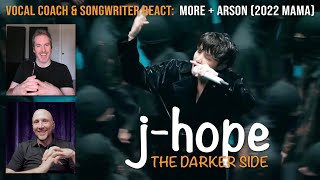 Vocal Coach & Songwriter React to More + Arson (2022 MAMA)  jhope (BTS) | Song Reaction & Analysis