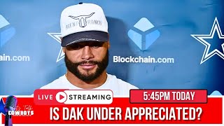 Is Dak Prescott UNDER Appreciated By Cowboys Fans Plus, Cowboys Signings And More!
