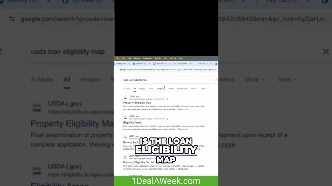 How to QUICKLY Check USDA Loan Eligibility for a Property!