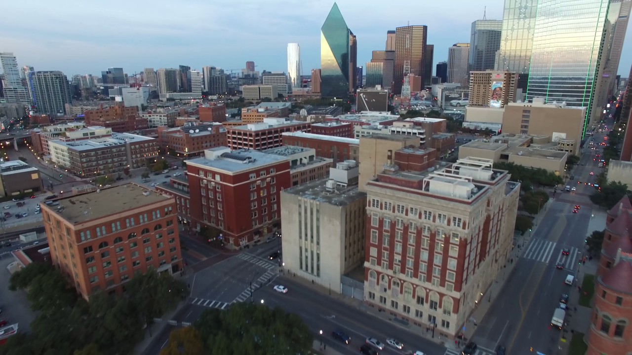 Downtown Dallas By Drone Flight YouTube