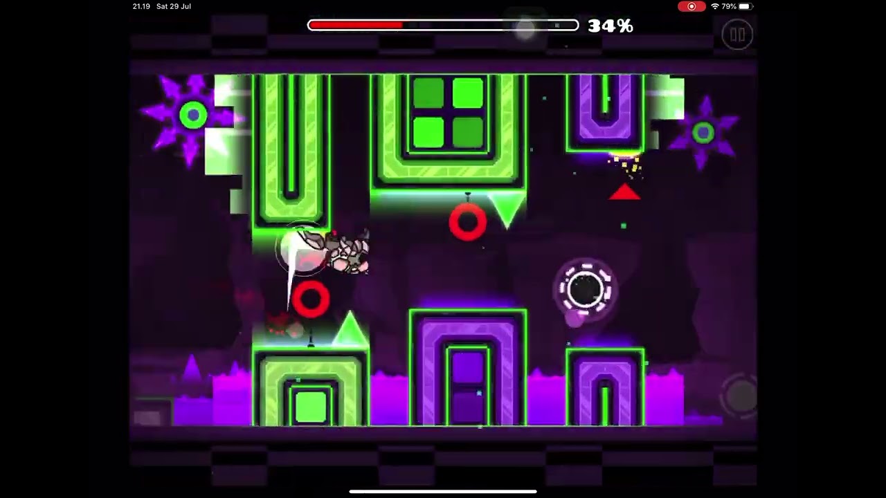 Geometry Dash - Monster Dance Off FV (Reverse) (2.11) (Detect By: emjoven)