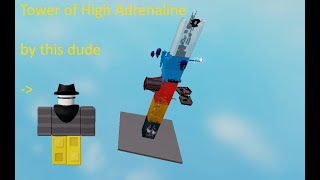 Tower of High Adrenaline by me (CUT) | Roblox Jupiters Towers of Hecc