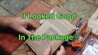2010 Iraq War Era U.S. Military MRE Review Menu 13 Cheese Tortellini Vegetarian