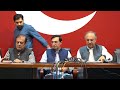 Pti leadership important press conference in islamabad