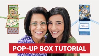 Pop Up Box Cards - Special Edition YouTube Premier 🥳 Pop Up Box Cards - Special Edition YouTube Premier 🥳