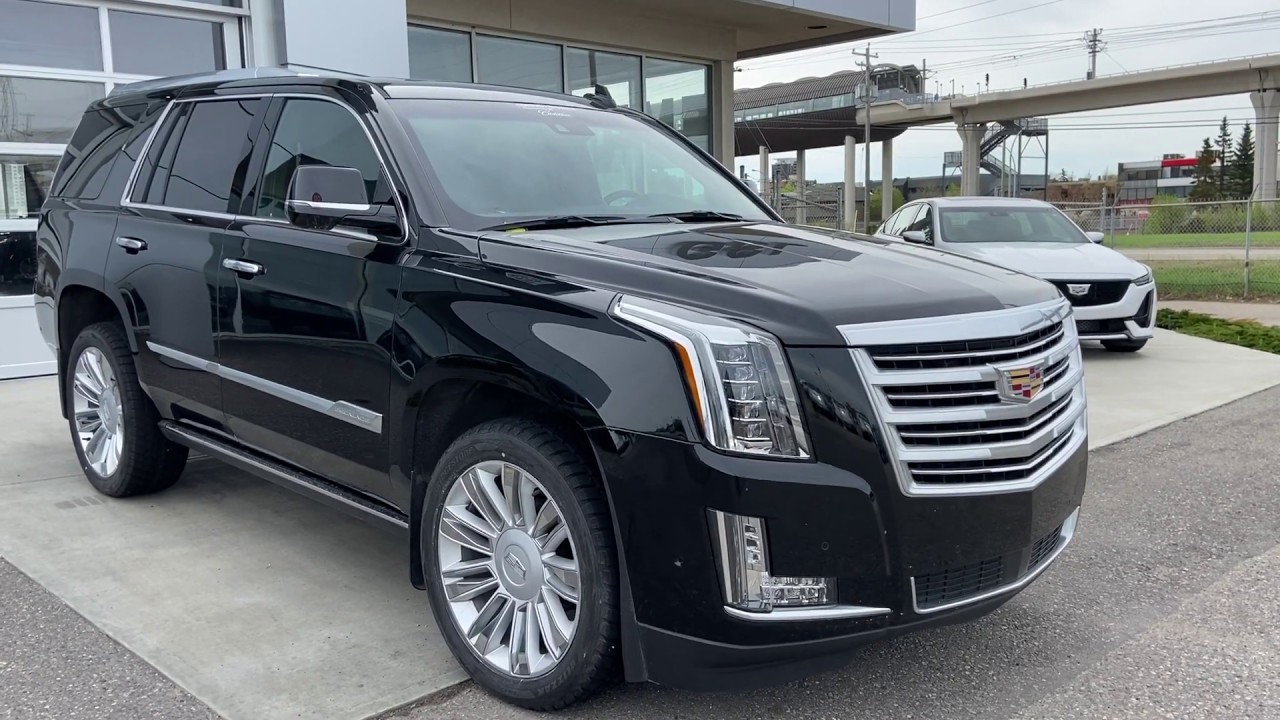 Black 2018 Cadillac Escalade Platinum Review - GSL GM City | Calgary